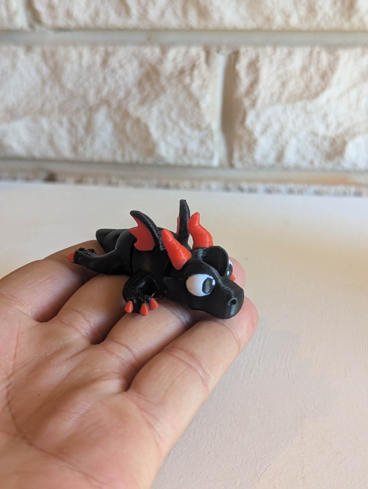 Flexi Dragon– Articulated 3D- Straw Animal