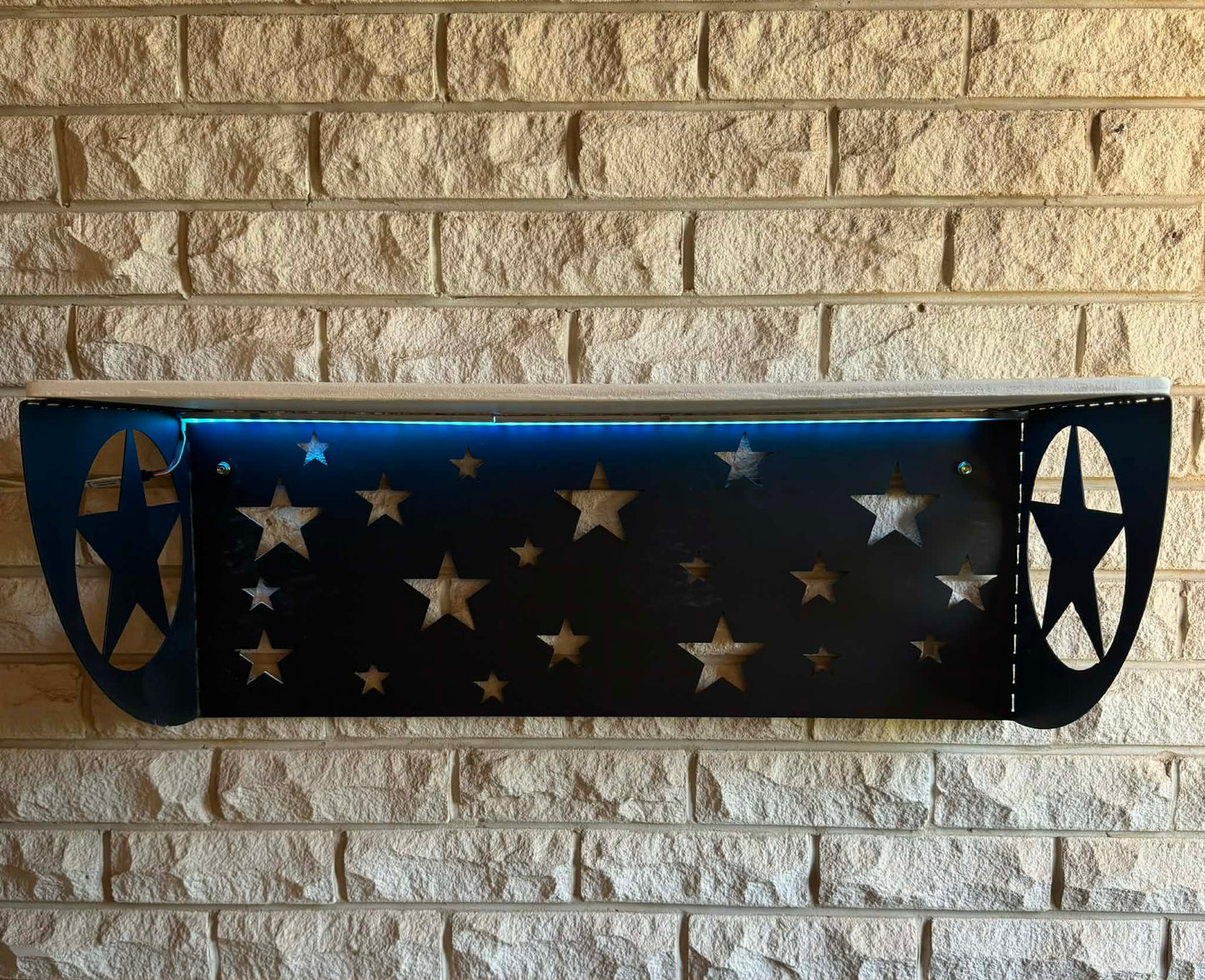 ⭐ Plasma Cut Star Shelf