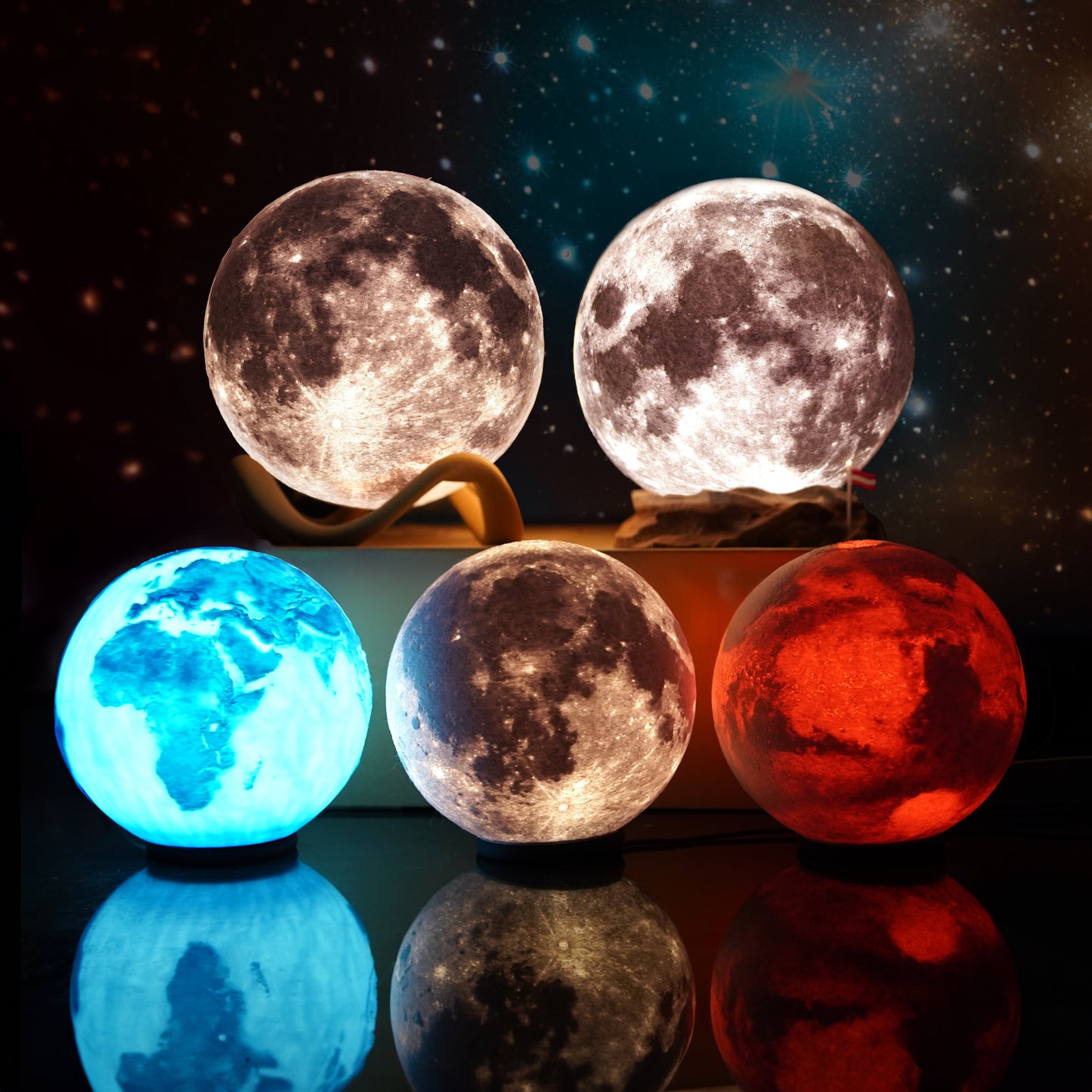 Night Light Earth 150mm USB Powered