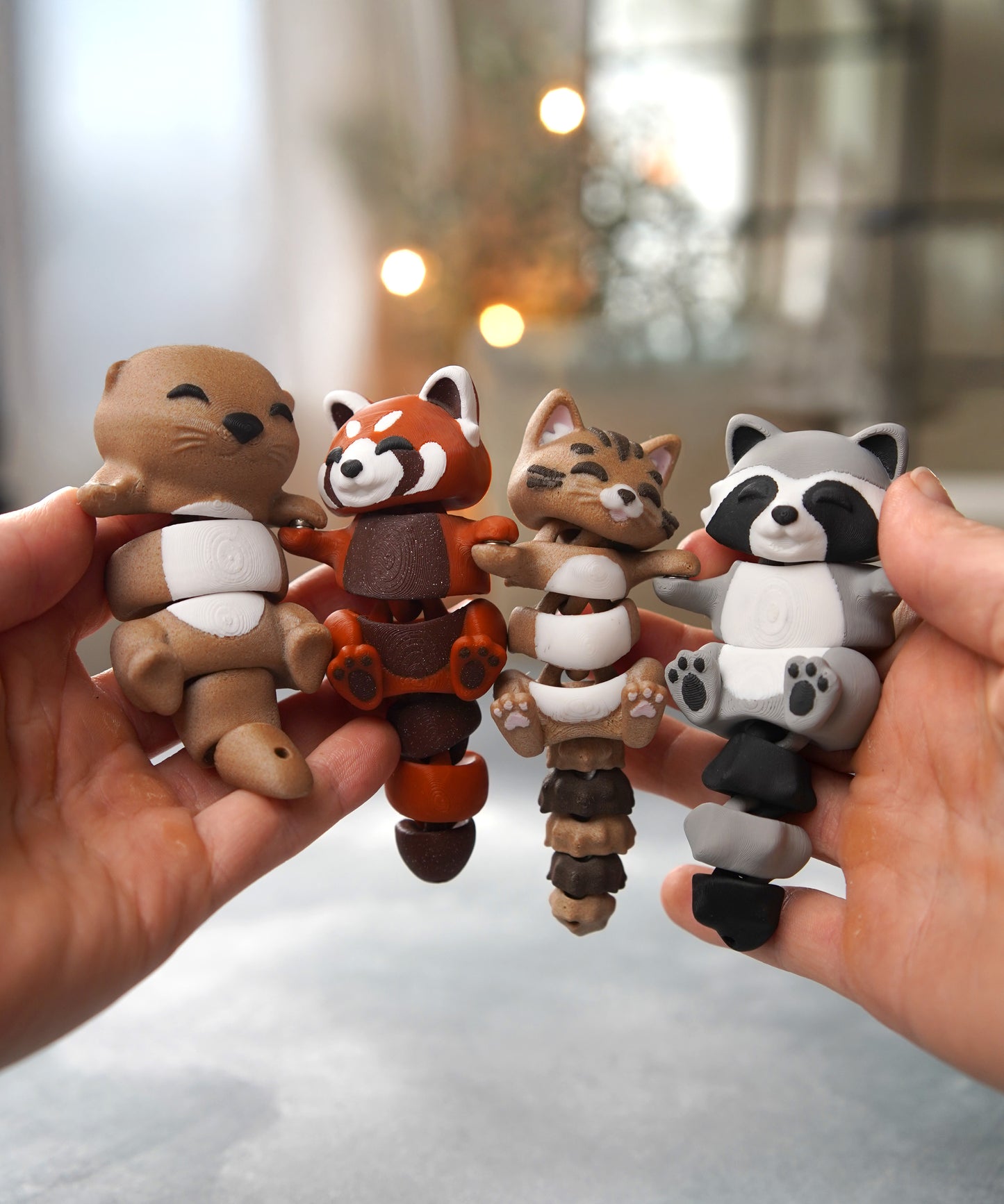 🧲 Magnetic Buddy - Brown Cat