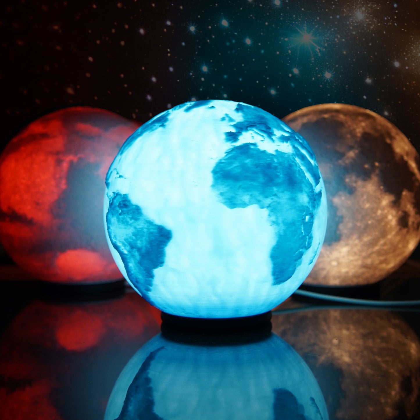 Night Light Earth 150mm USB Powered