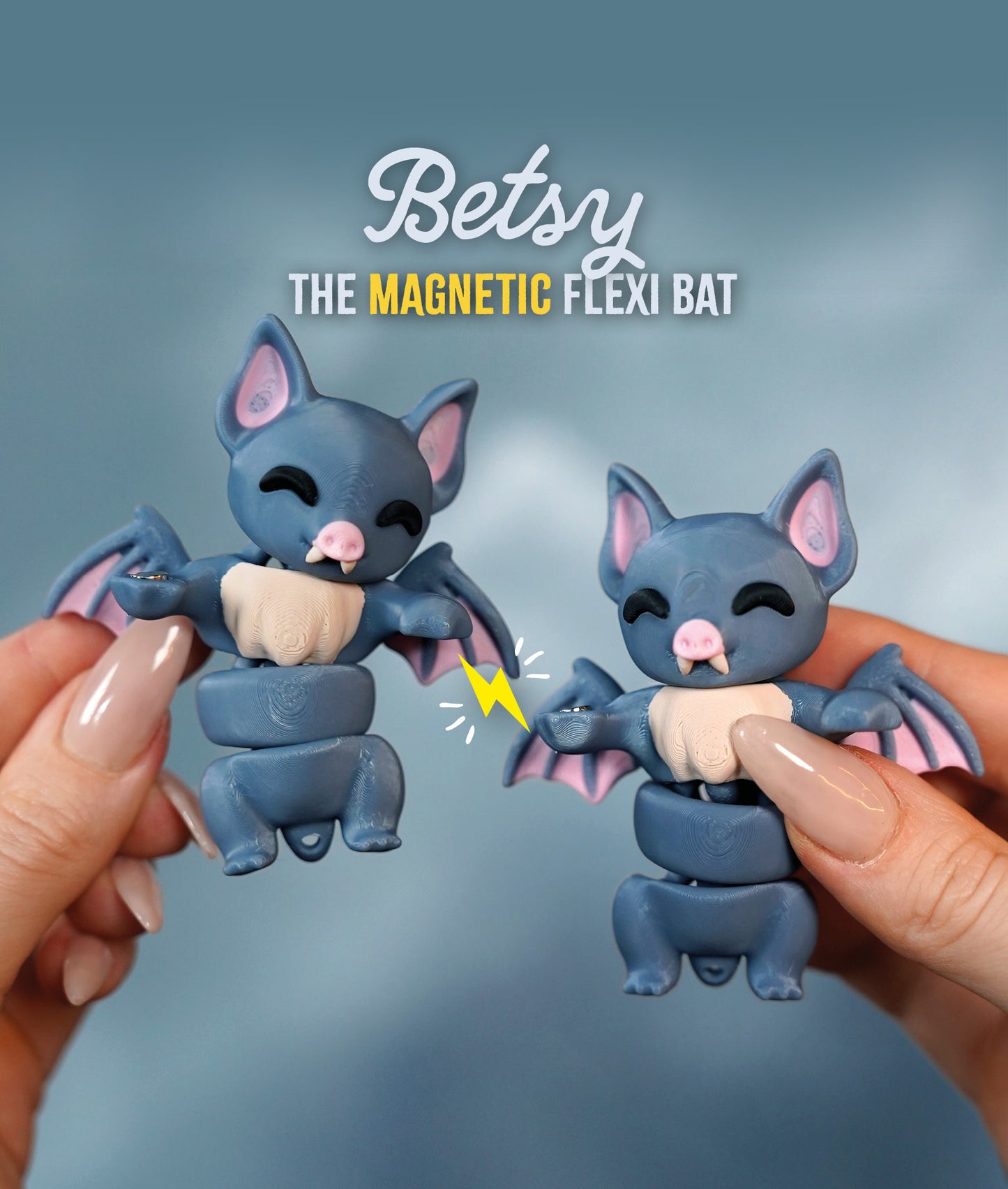 🧲 Magnetic Buddy - Bat
