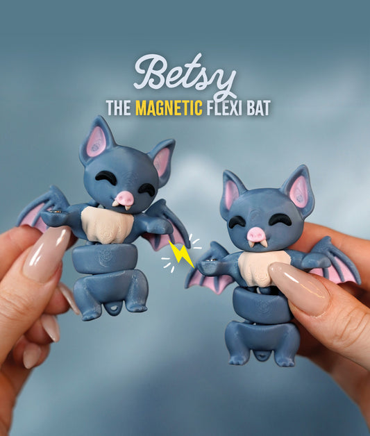 🧲 Magnetic Buddy - Bat