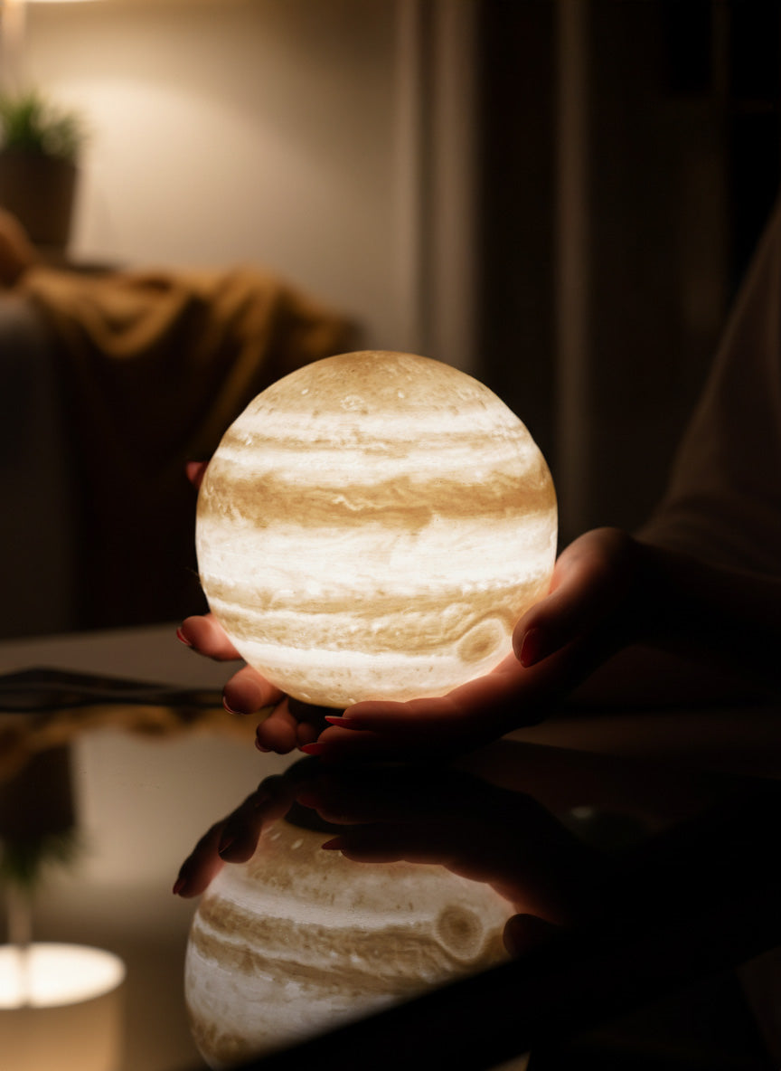 Night Light Jupiter 150mm USB Powered