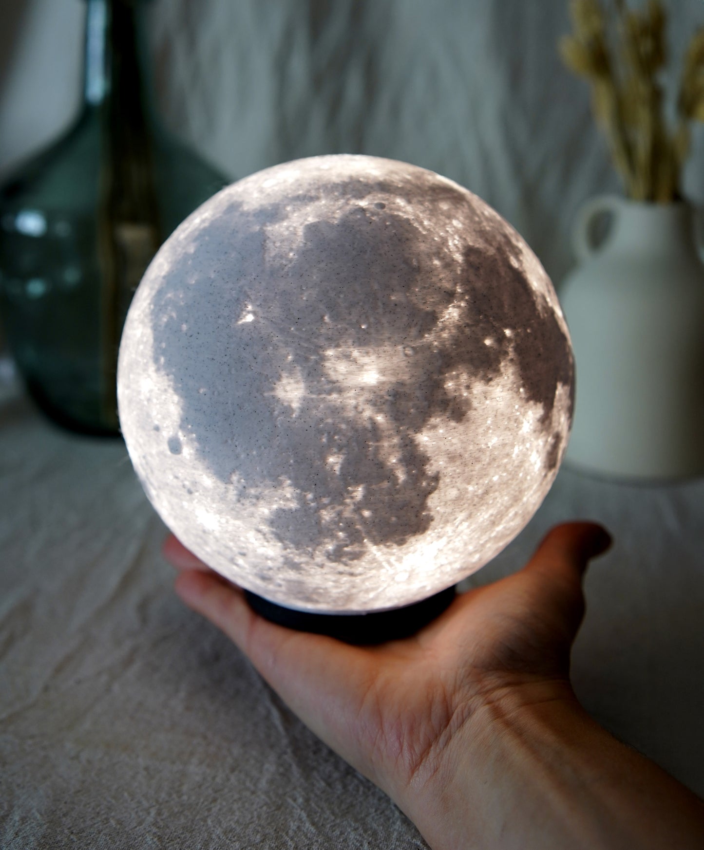 Night Light Moon 150mm USB Powered