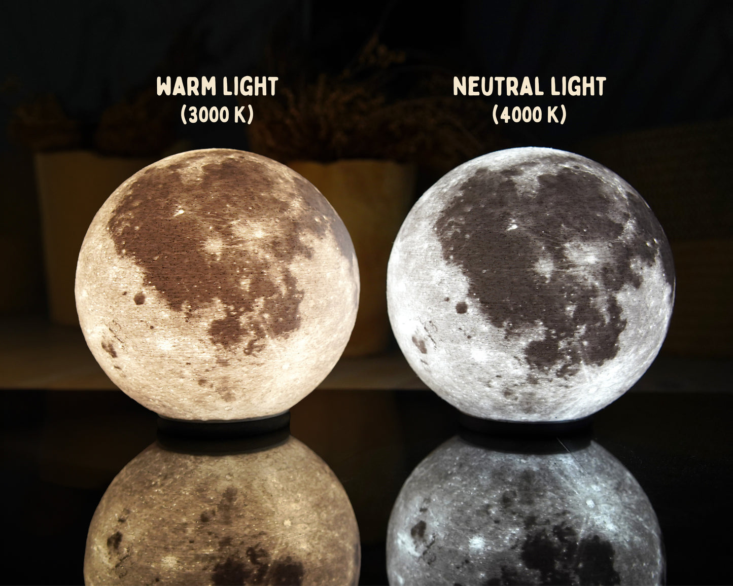 Night Light Moon 150mm USB Powered