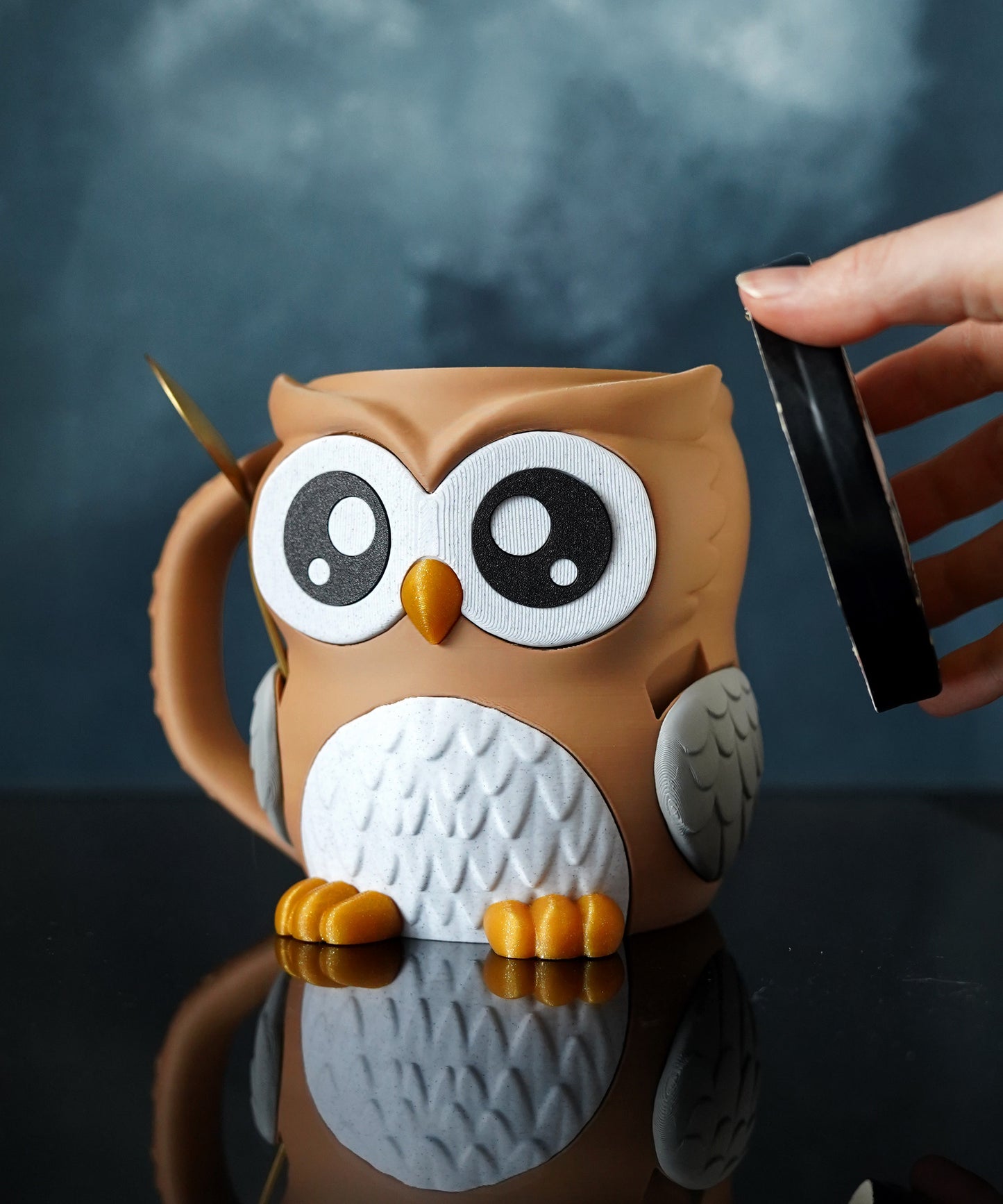 🦉Owl Ice Cream Holder – Fits a 458ml Tub