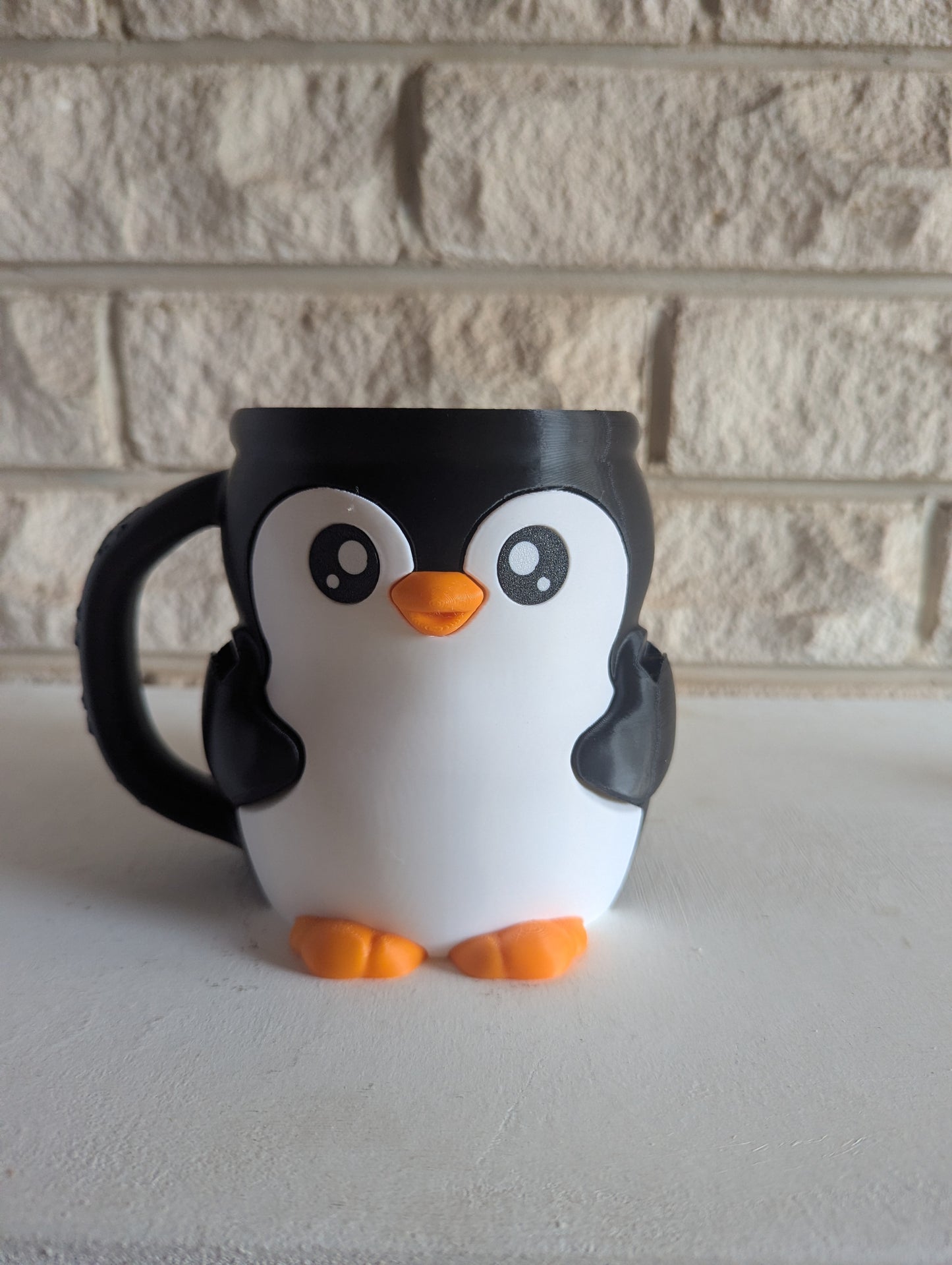 🐧 Penguin Ice Cream Holder – Fits a 458ml Tub